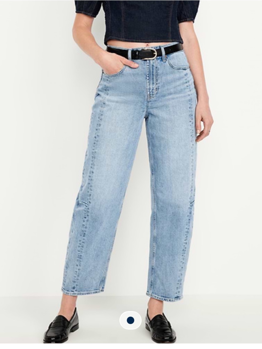 Old Navy High waisted barrel Jeans